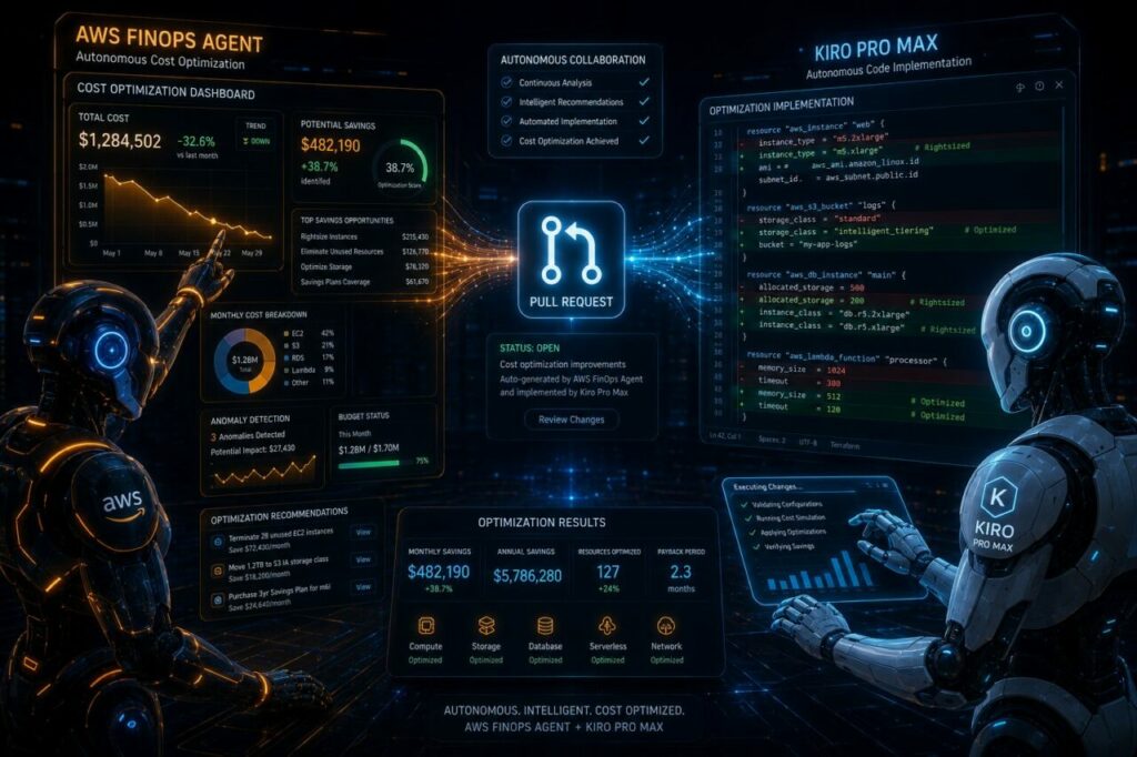 Kiro Pro Max AWS Finops Agent Automacao Custos Nuvem